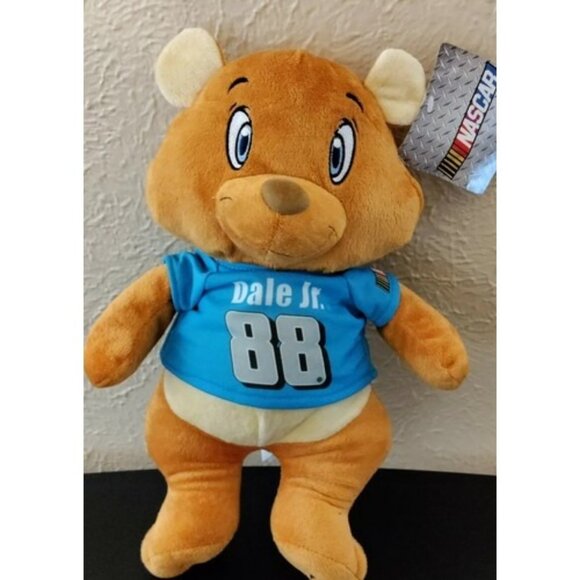 Dale Earnhardt Jr Teddy Bear #88 Plush 14 Inch NOS - Picture 1 of 7